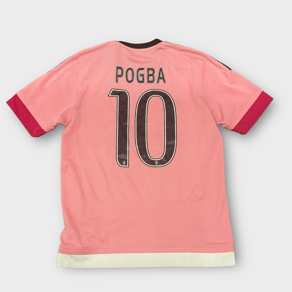 Juventus 2015-16 Paul Pogba Adidas Away Soccer Jersey
